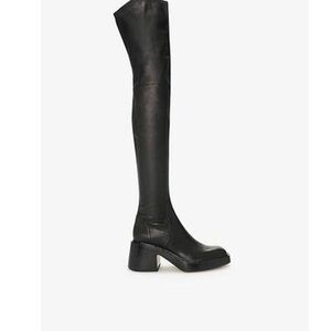 Maje Black Over-the-Knee Boots